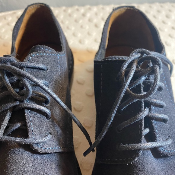 DONT STEP ON MY BLUE SUEDE SHOES! J CREW Superior Shoes Blue Suede Chukka Shoe - Picture 11 of 16